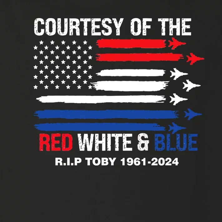 Courtesy Of The Red White And Blue Rip Toby Toddler Long Sleeve Shirt