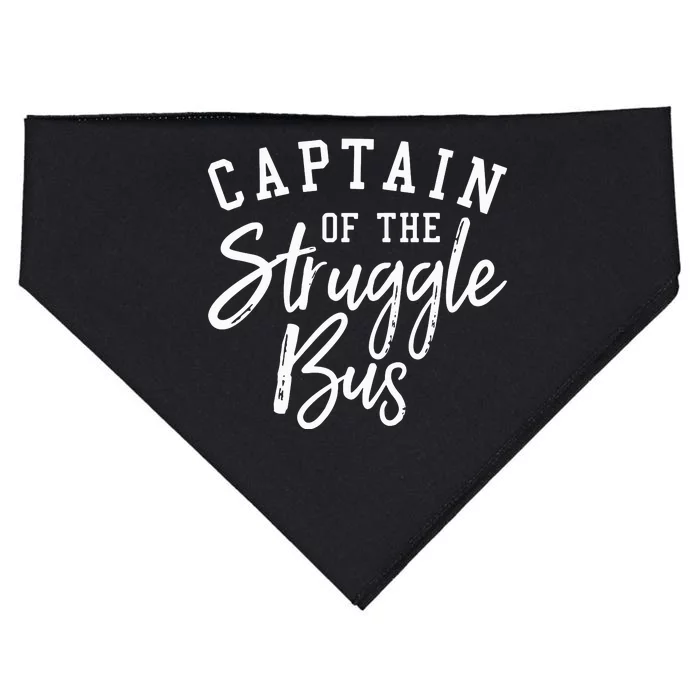 Captain Of The Struggle Bus USA-Made Doggie Bandana