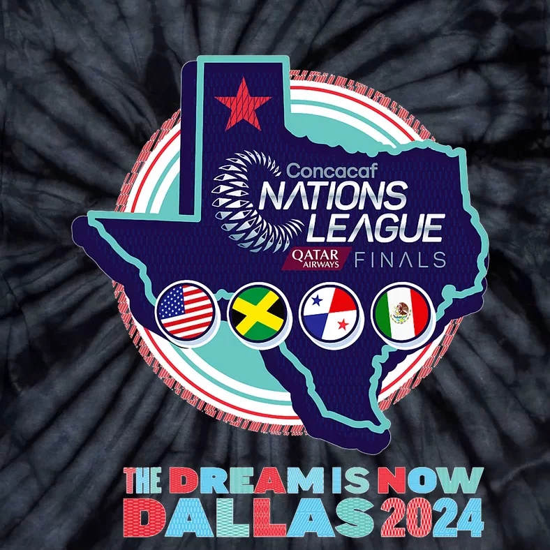 Champions Of The Concacaf Nations League Finals Tie-Dye T-Shirt