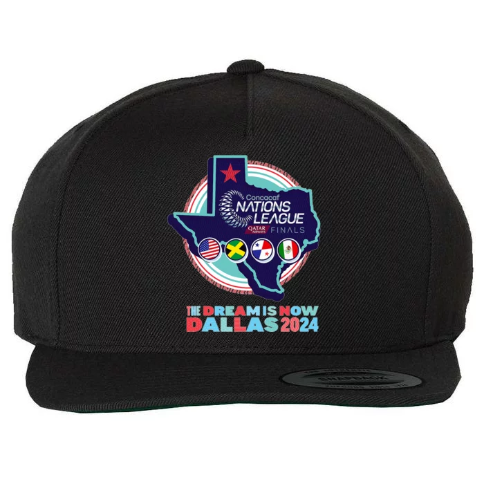 Champions Of The Concacaf Nations League Finals Wool Snapback Cap