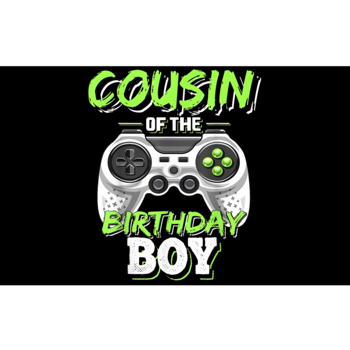 Cousin Of The Birthday Boy Matching Video Game Birthday Gift Bumper Sticker