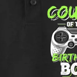 Cousin Of The Birthday Boy Matching Video Game Birthday Gift Dry Zone Grid Performance Polo