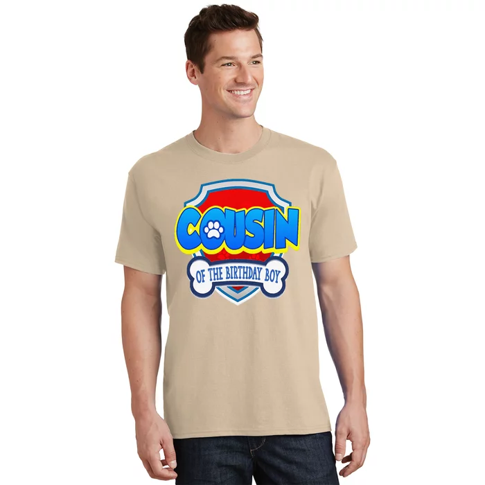 Cousin Of The Birthday Boy Dad Patrol Gifts T-Shirt