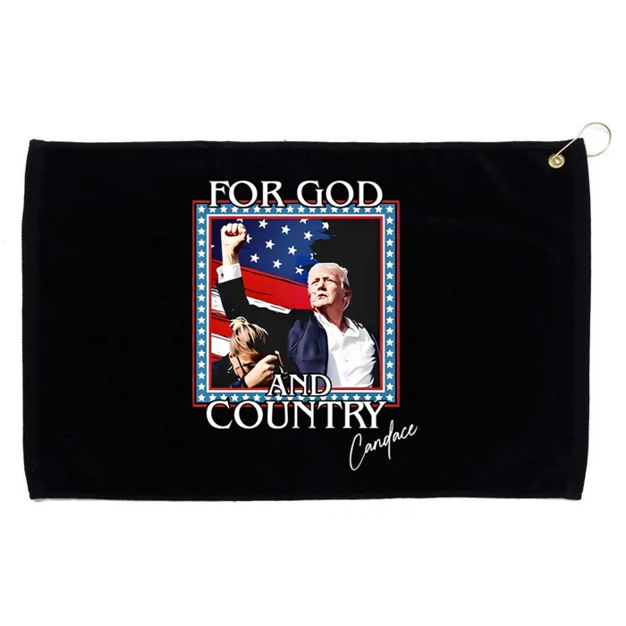 Candace Owens Trump For God And Country Grommeted Golf Towel