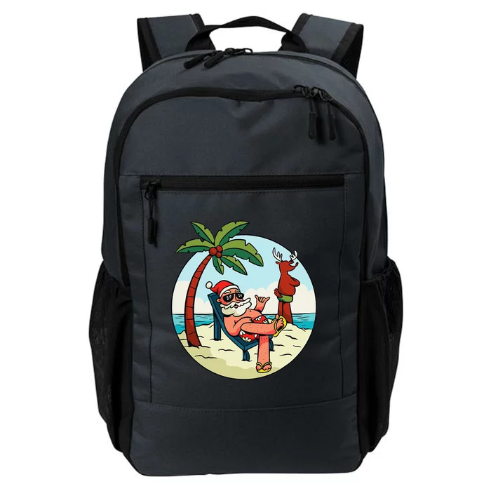 Christmas On The Beach Christmas Daily Commute Backpack