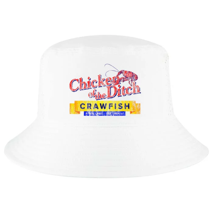 Chicken Of The Ditch Crawfish Crawfish Boil Cool Comfort Performance Bucket Hat