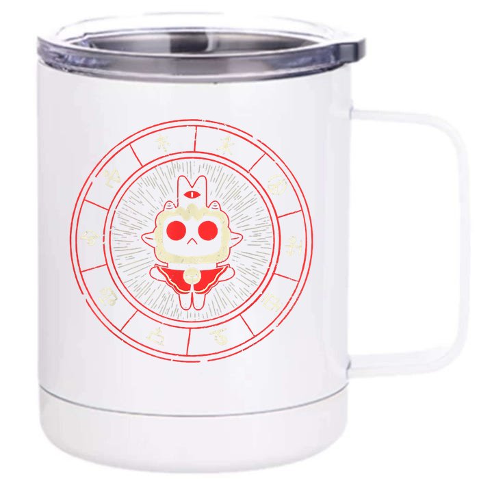 Cult Of The Lamb Game Design For Gamers Front & Back 12oz Stainless Steel Tumbler Cup