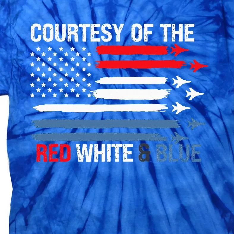 Courtesy Of The Red White And Blue Tie-Dye T-Shirt