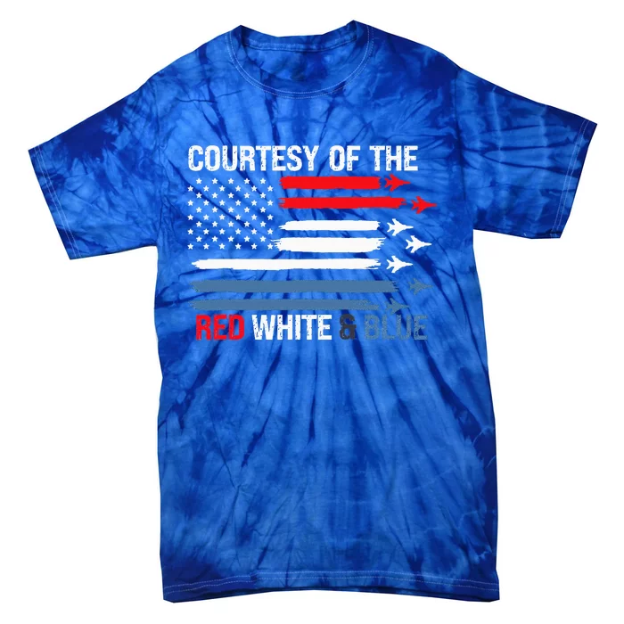 Courtesy Of The Red White And Blue Tie-Dye T-Shirt