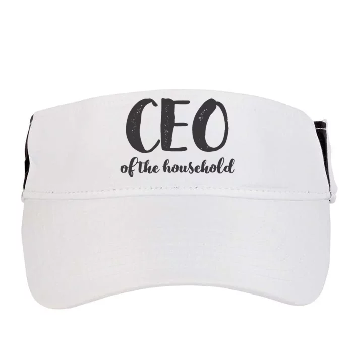 CEO Of The Household Funny Mothers Day Gifts Daughter Adult Drive Performance Visor