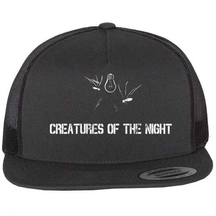 Creatures Of The Night Flat Bill Trucker Hat