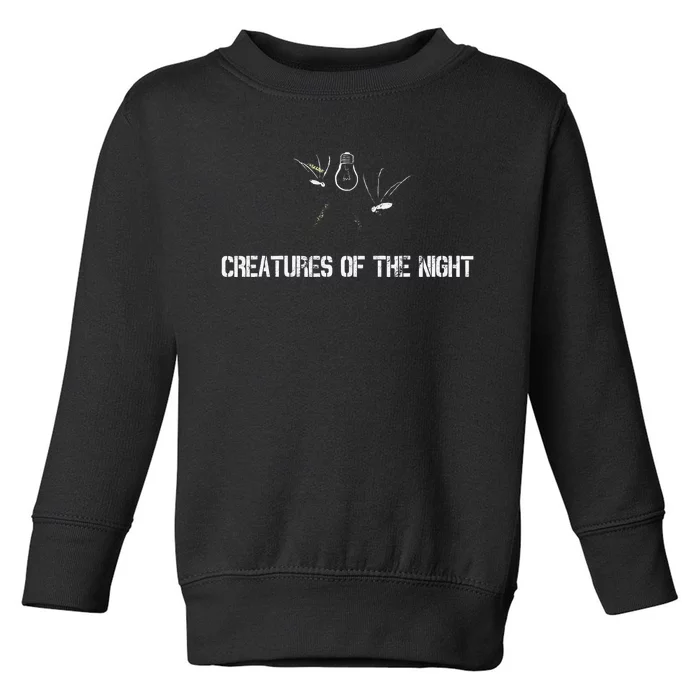 Creatures Of The Night Toddler Sweatshirt