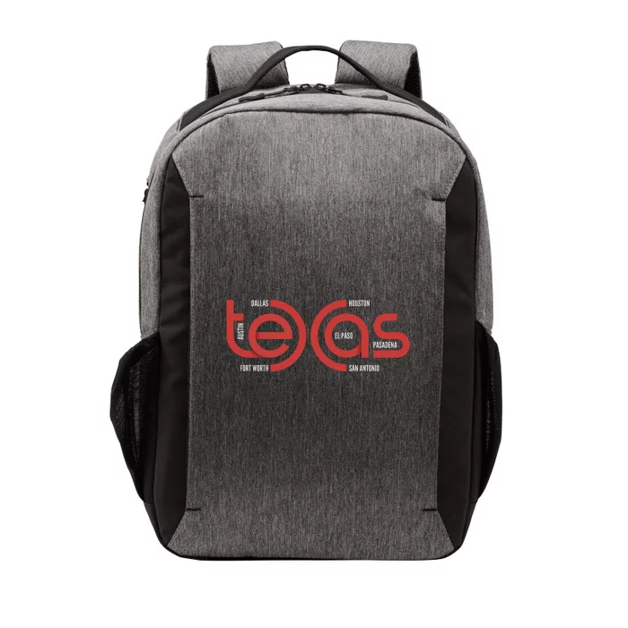 Cities Of Texas Logo Vector Backpack