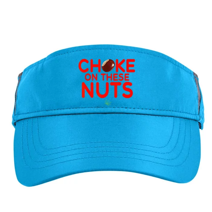 Choke On These Nuts Adult Drive Performance Visor