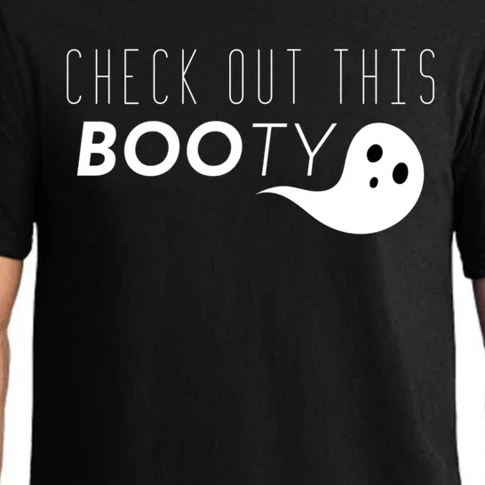 Check Out This Booty Funny Ghost Boo Halloween Gift Pajama Set