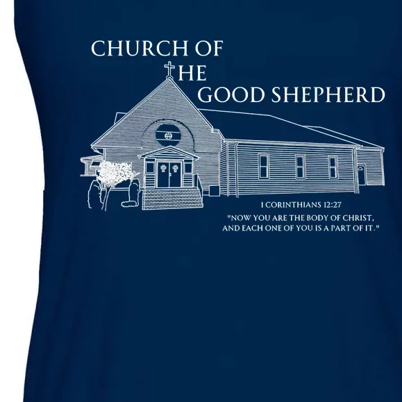 Church Of The Good Shepherd Ozone Park Ladies Essential Flowy Tank