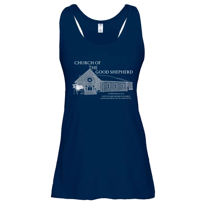 Church Of The Good Shepherd Ozone Park Ladies Essential Flowy Tank