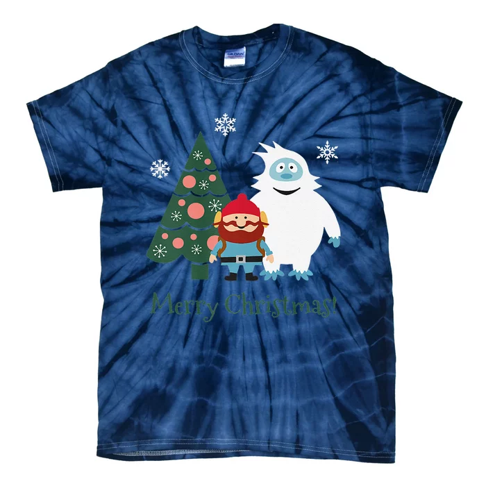 Cornelius Of The Yukon Abominable Snowman Christmas Tie-Dye T-Shirt