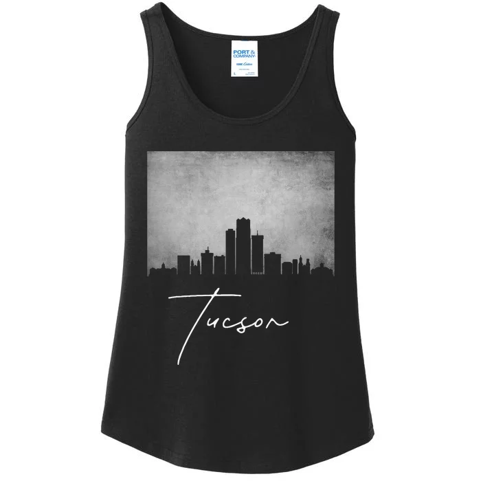 City Of Tucson Arizona Ladies Essential Tank