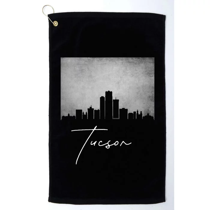 City Of Tucson Arizona Platinum Collection Golf Towel