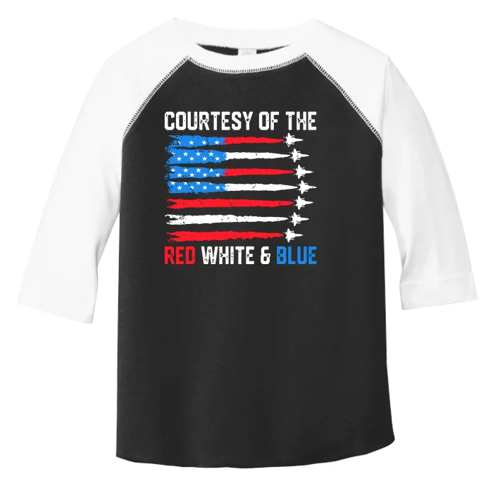 Courtesy Of The Red White Blue Toddler Fine Jersey T-Shirt