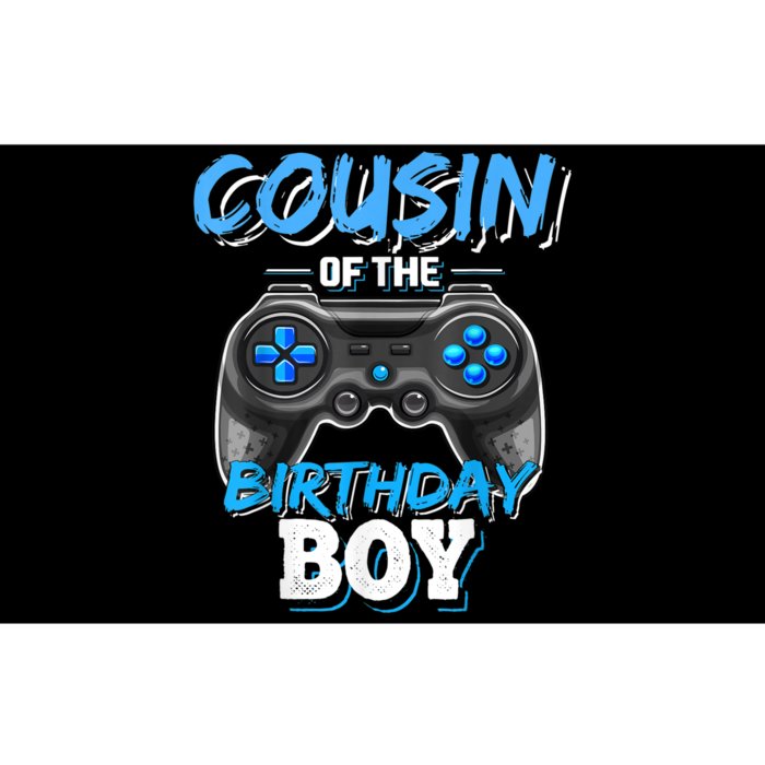 Cousin Of The Birthday Boy Matching Video Game Birthday Gift Bumper Sticker