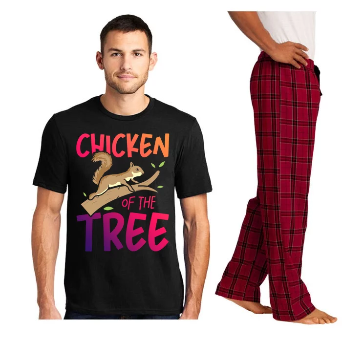 Chicken Of The Tree Squirrel Fun Gift Pajama Set