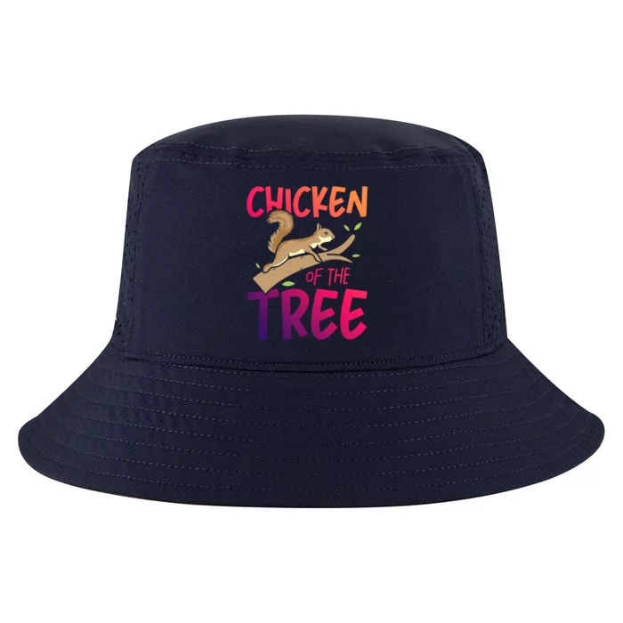 Chicken Of The Tree Squirrel Fun Gift Cool Comfort Performance Bucket Hat