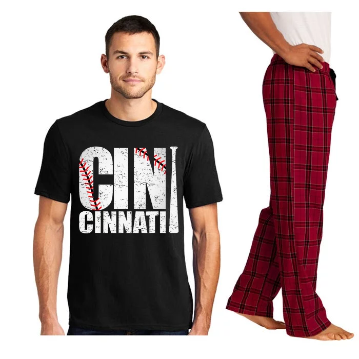 Cincinnati OH The Queens Chip City Basic Cincy Pajama Set