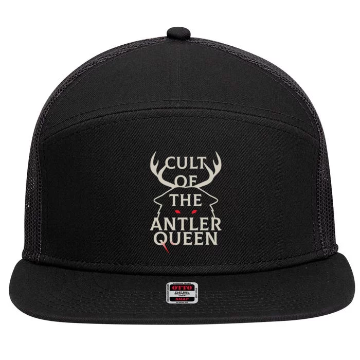 Cult Of The Antler Queen 7 Panel Mesh Trucker Snapback Hat