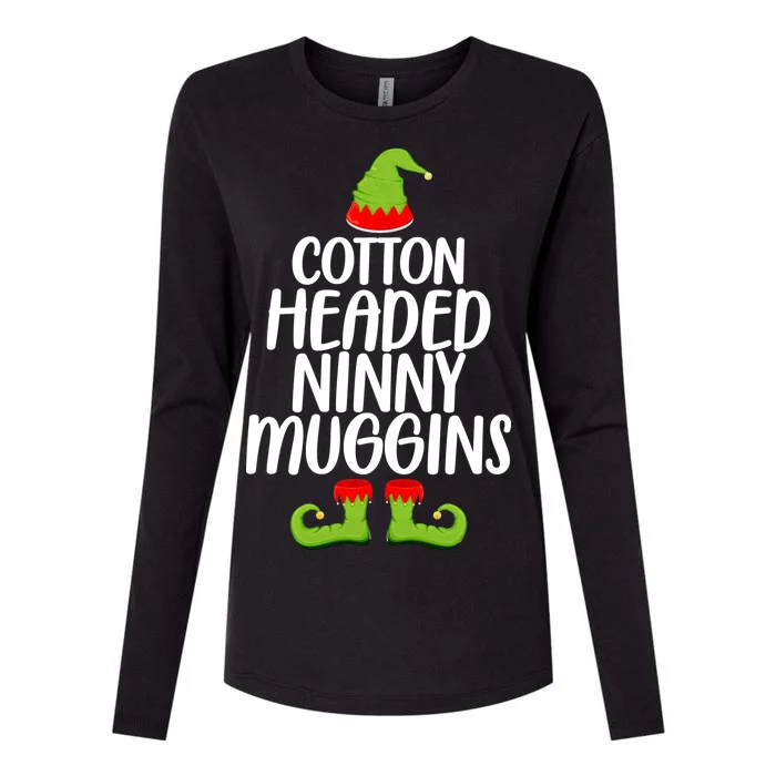 Cotton Headed Ninny Muggins Womens Cotton Relaxed Long Sleeve T-Shirt