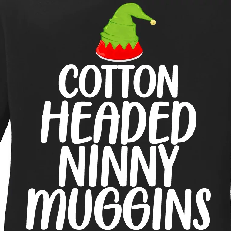 Cotton Headed Ninny Muggins Ladies Long Sleeve Shirt