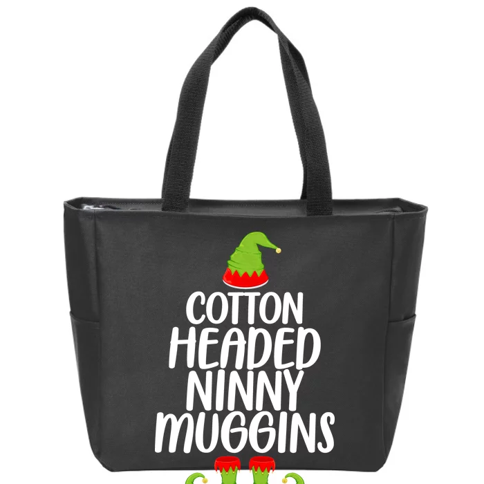 Cotton Headed Ninny Muggins Zip Tote Bag