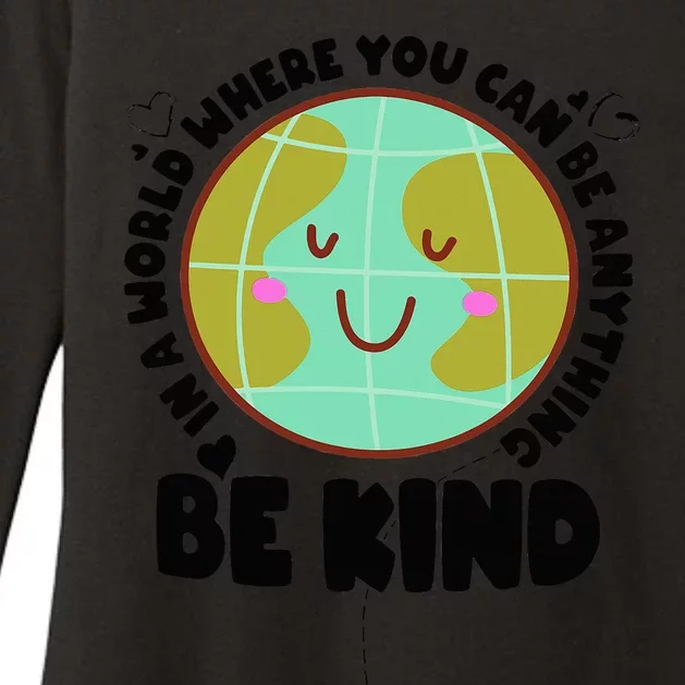 Cute Orange Unity Day Antibullying Awareness Be Kind Womens CVC Long Sleeve Shirt