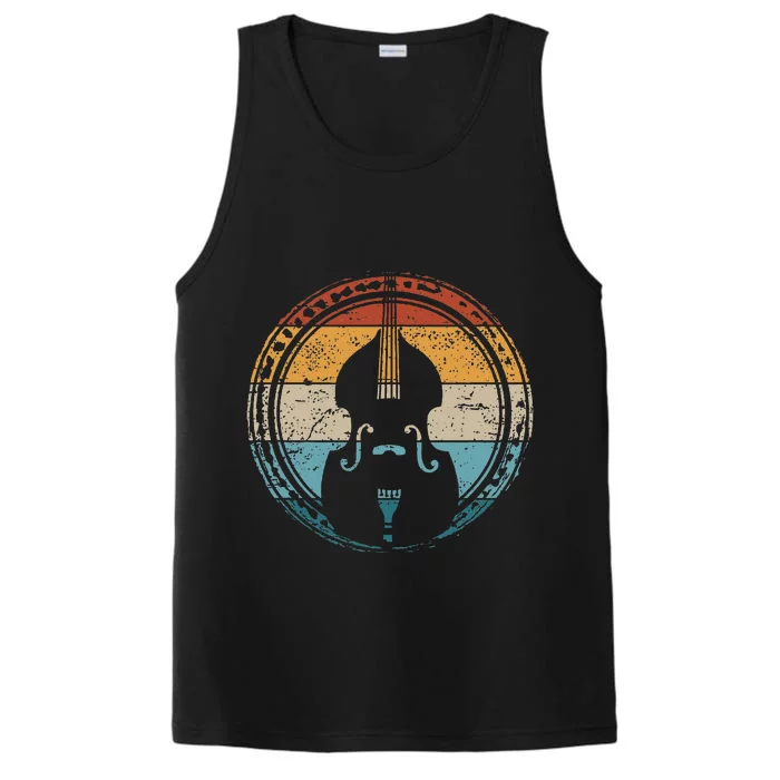 Contrabass Orchestra Upright Bass Retro Double Bass Performance Tank