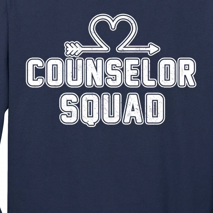 Counselor Squad Heart Long Sleeve Shirt