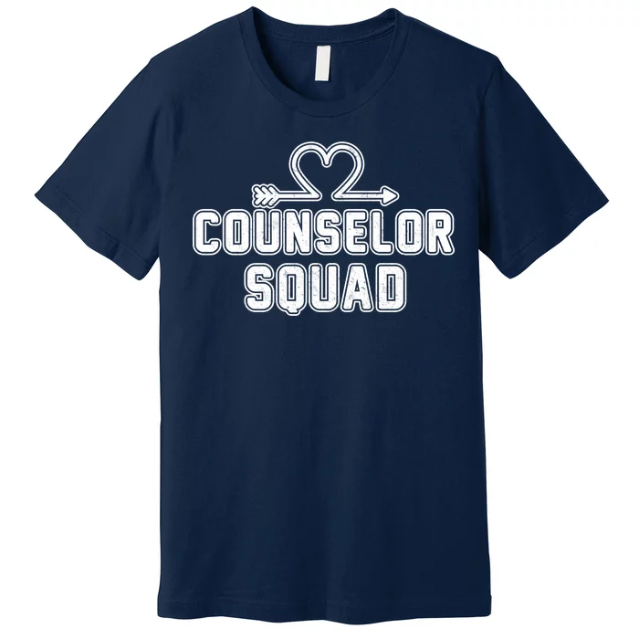 Counselor Squad Heart Premium T-Shirt