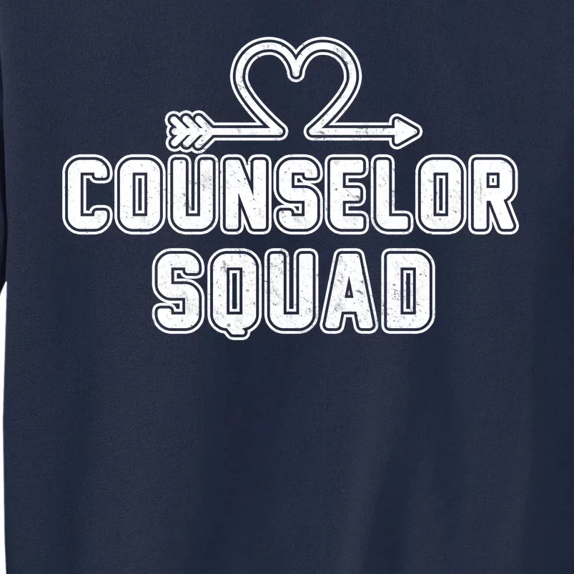 Counselor Squad Heart Tall Sweatshirt