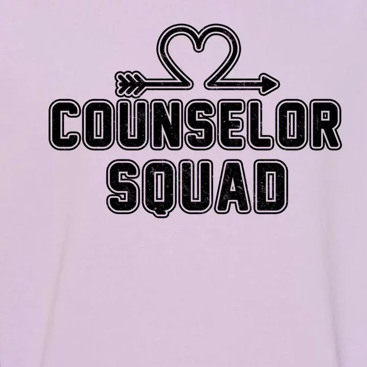 Counselor Squad Heart Garment-Dyed Sweatshirt