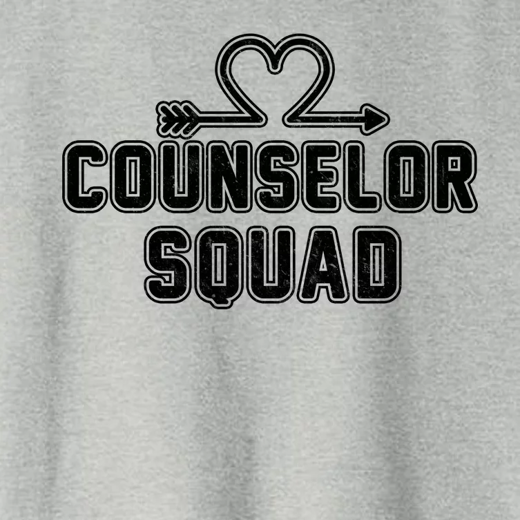 Counselor Squad Heart Women's Crop Top Tee