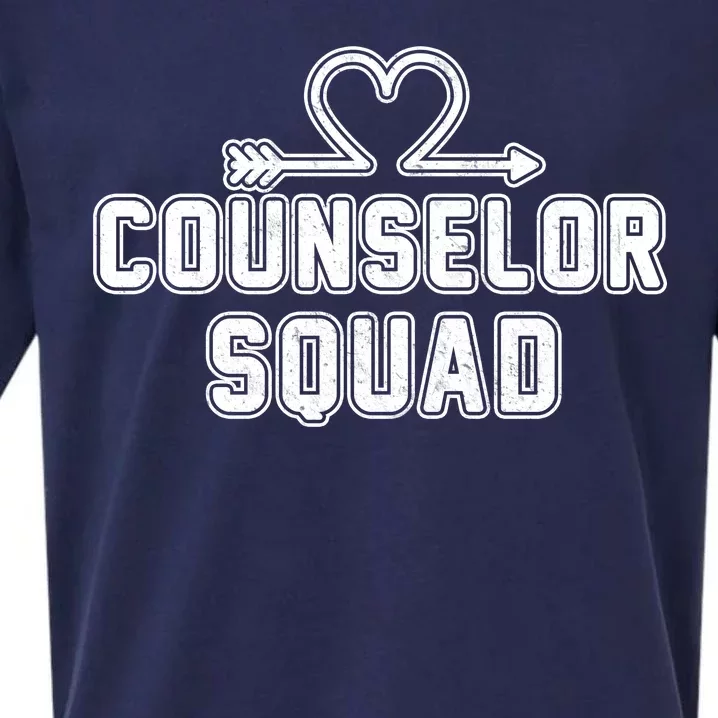 Counselor Squad Heart Sueded Cloud Jersey T-Shirt