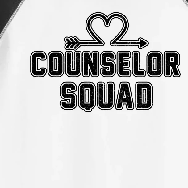 Counselor Squad Heart Toddler Fine Jersey T-Shirt