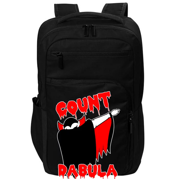 Count Dabula Bloody Vampire Halloween Impact Tech Backpack