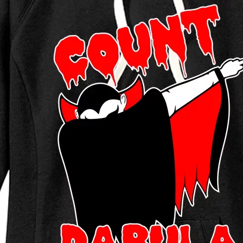 Count Dabula Bloody Vampire Halloween Women's Fleece Hoodie