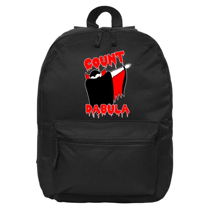 Count Dabula Bloody Vampire Halloween 16 in Basic Backpack