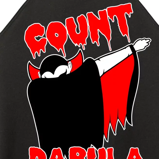 Count Dabula Bloody Vampire Halloween Women’s Perfect Tri Rocker Tank