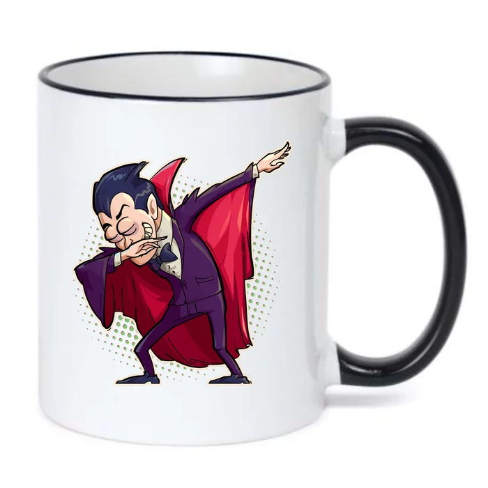 Count Dabula Dabbing Halloween Black Color Changing Mug