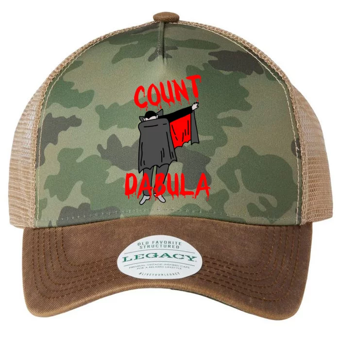 Count Dabula Dabbing Vampire Halloween Legacy Tie Dye Trucker Hat