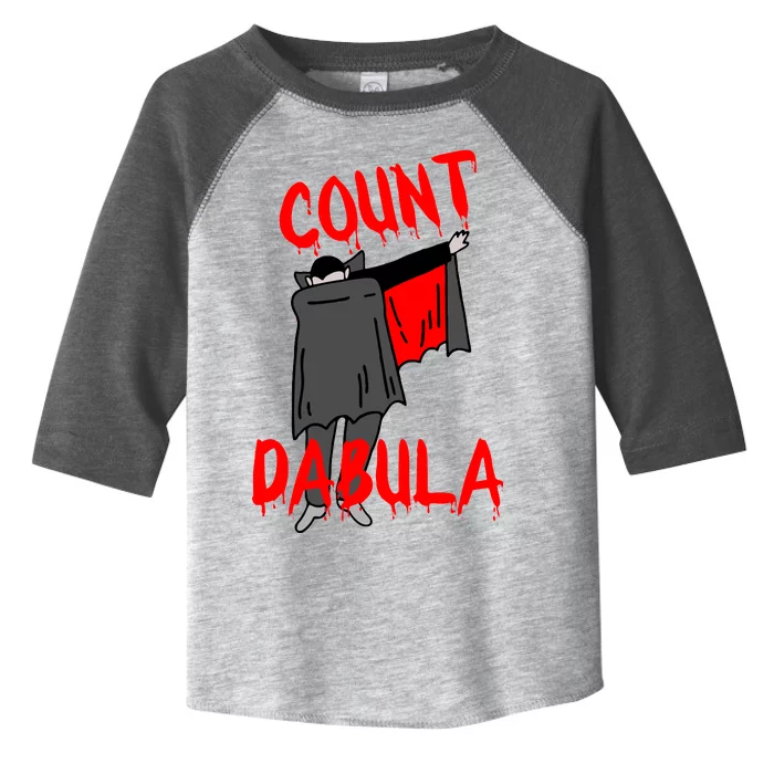 Count Dabula Dabbing Vampire Halloween Toddler Fine Jersey T-Shirt