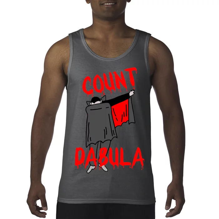 Count Dabula Dabbing Vampire Halloween Tank Top